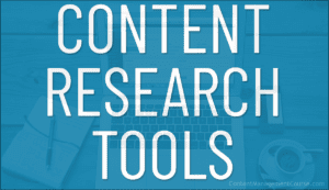 Content Research Tools