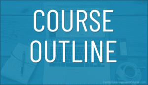 Web Content Management Course Outline