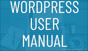 WordPress User Manual
