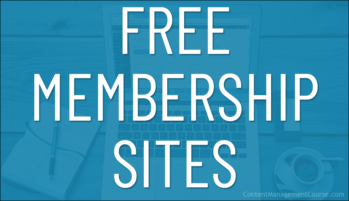 Free Marketing Membership Sites