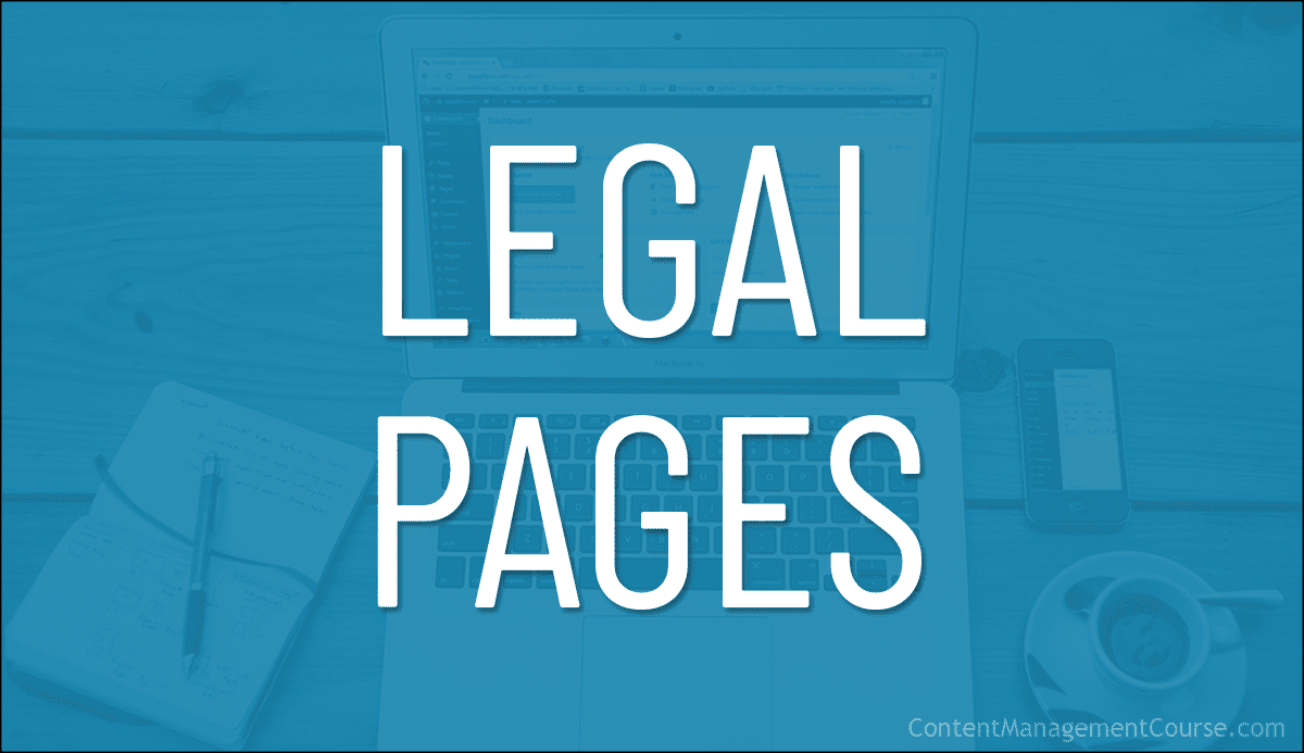ContentmanagementCourse.com Legal Pages