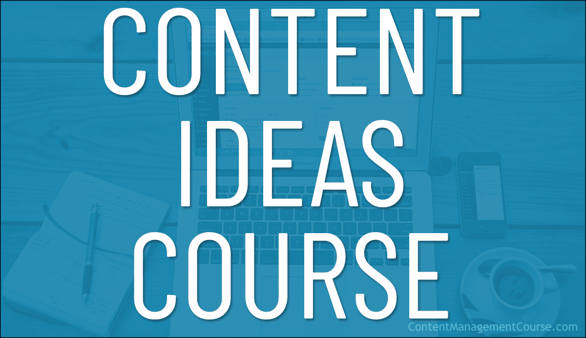 Free Content Ideas Course