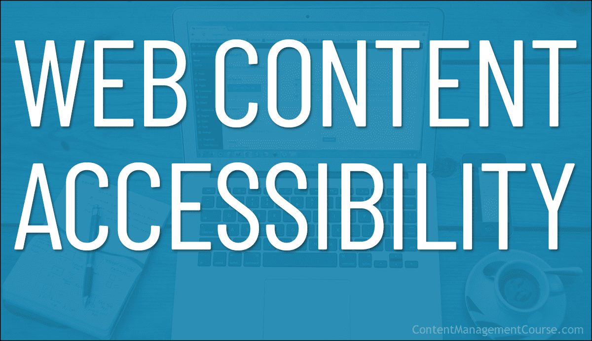 Web Content Accessibility