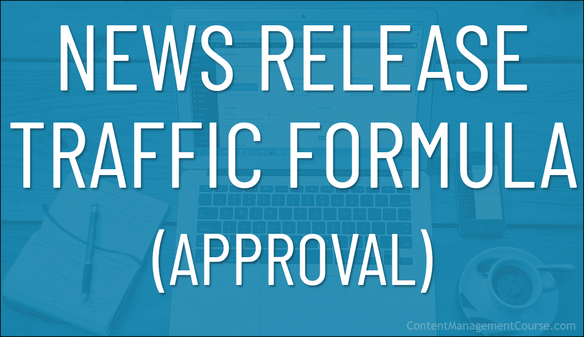 News Release Traffic Formula – Approval